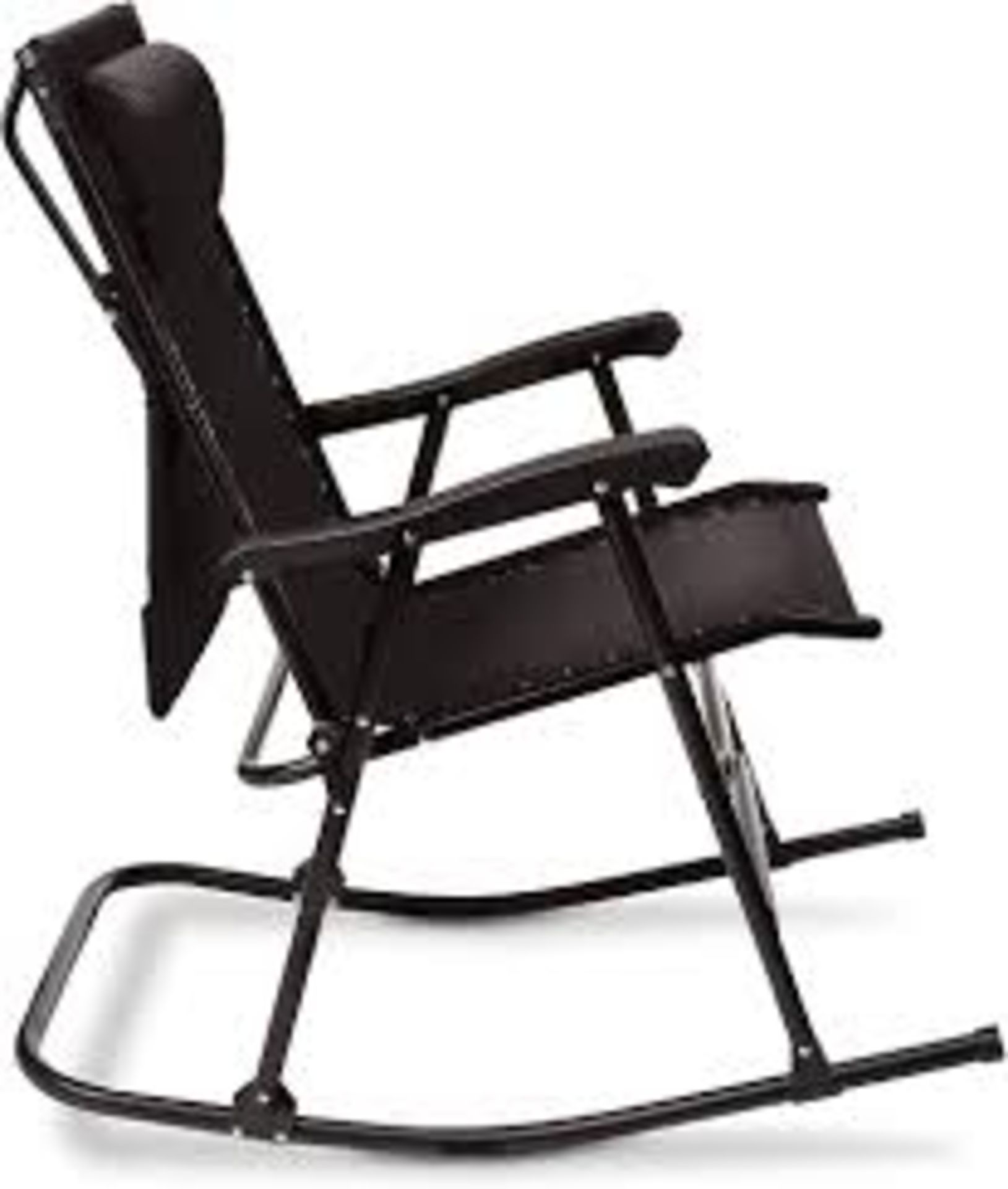 RRP £140 Brand New X2 Amazon Basics Foldable Rocking Chair