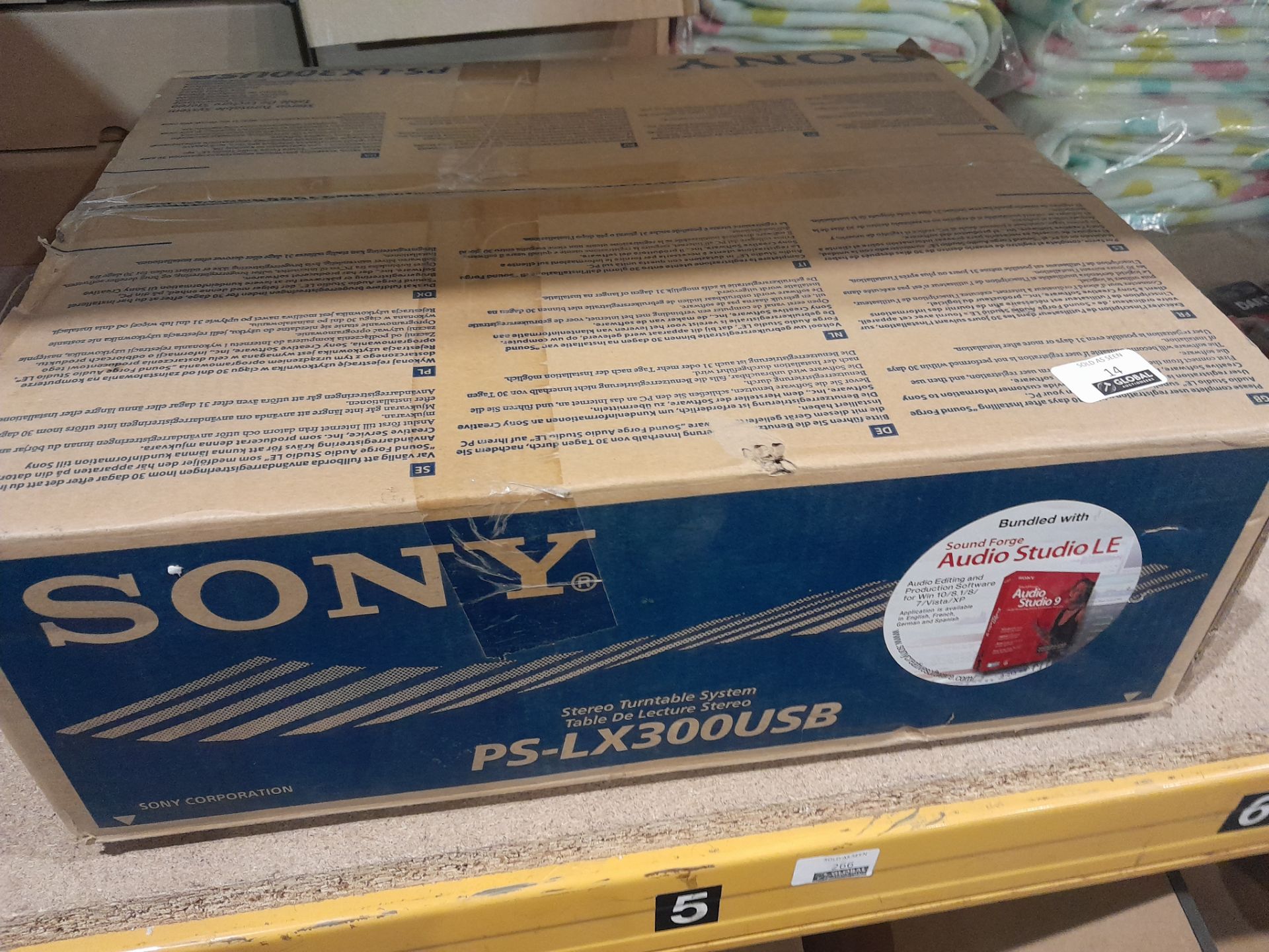 RRP £250 Boxed Sony Stereo Turntable System (Cr1) - Image 3 of 3