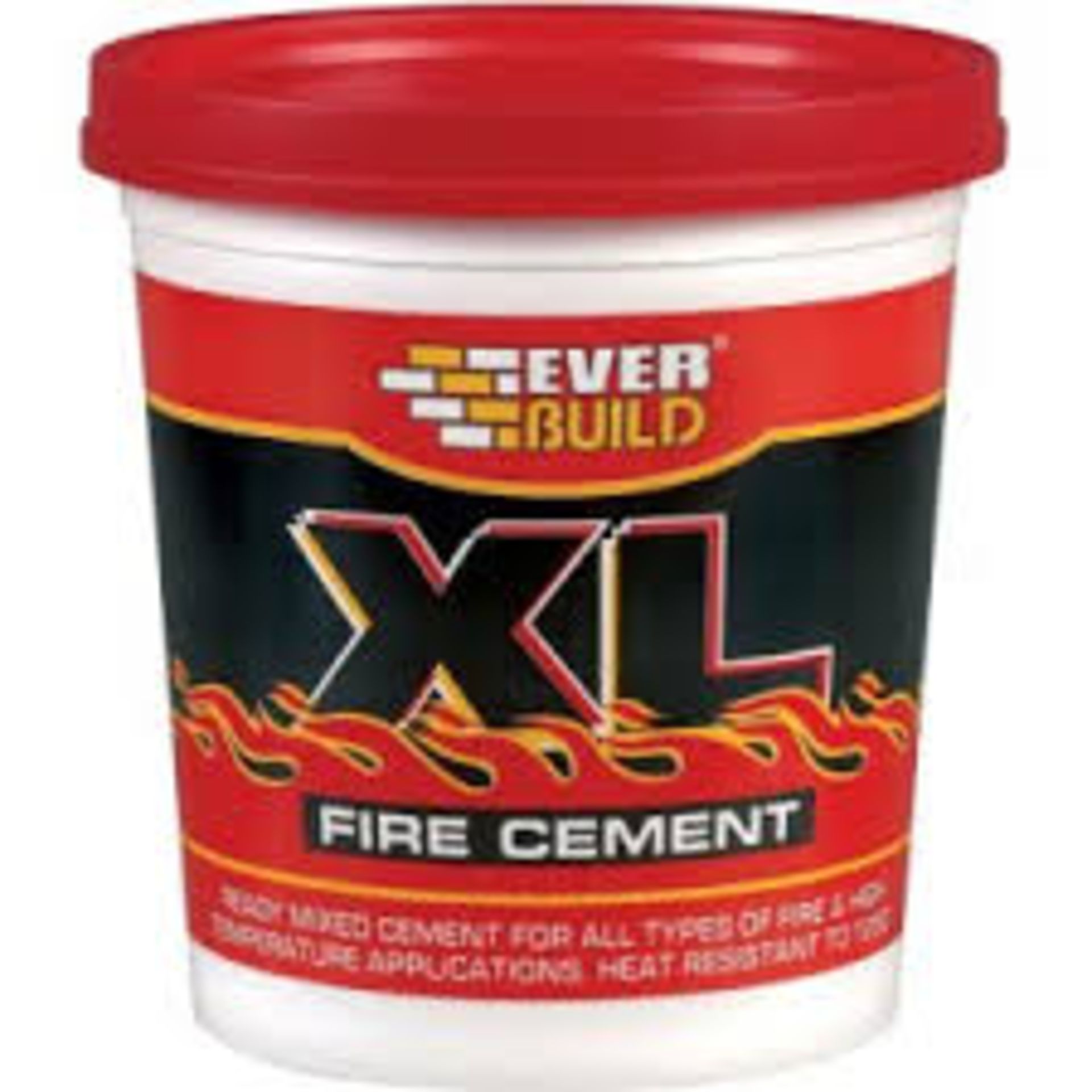 RRP £160 Brand New X8 Everbuild Xl Fire Cement