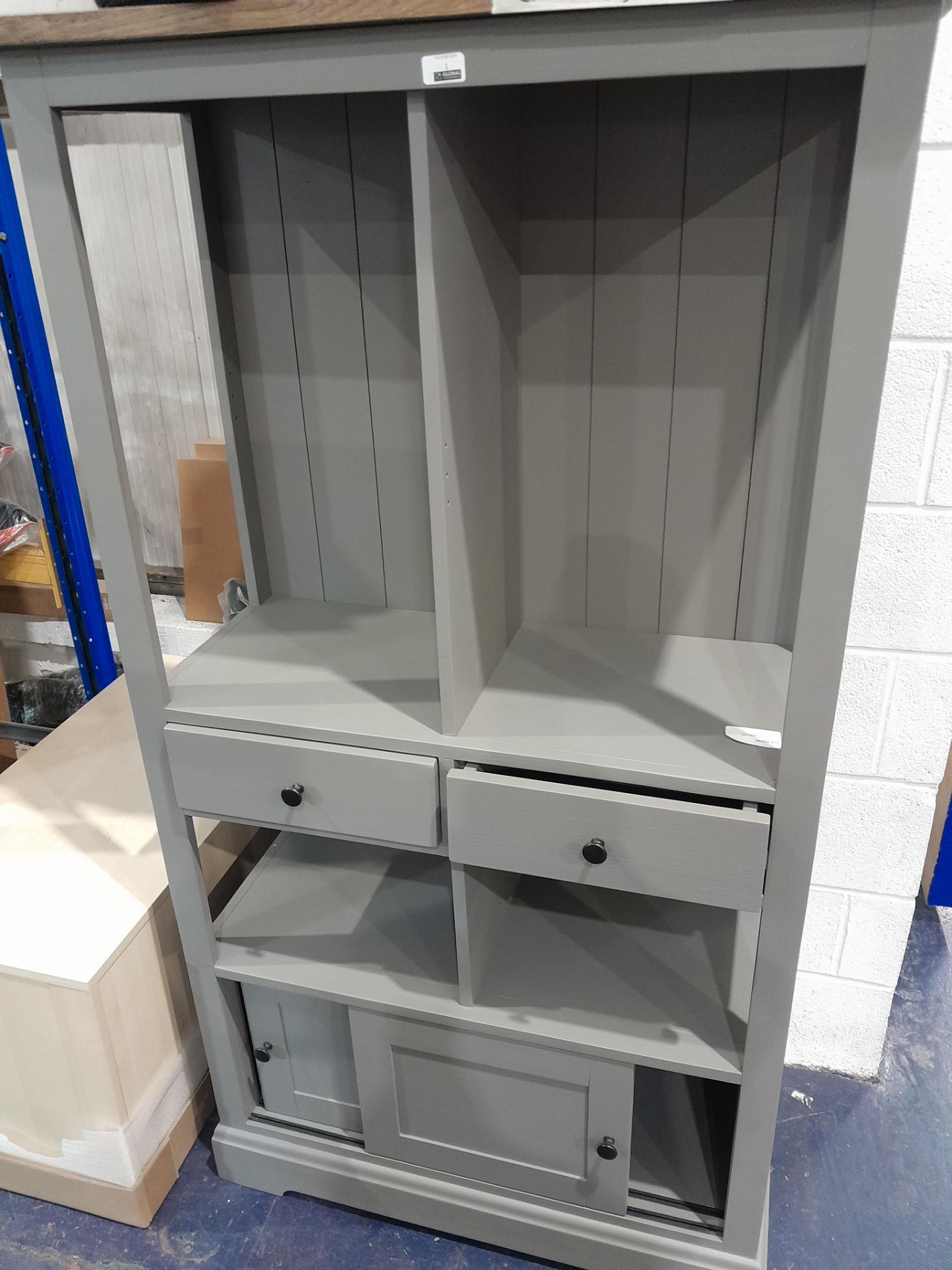 RRP £650 Ex Display Cookham Display Unit In Grey - Image 2 of 2