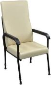 RRP £200 Brand New X2 Chairs Including Aidapt Longfield Adjustable Chair Cream