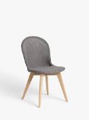 RRP £160 Boxed Easdale Side Chair Quartz Grey (Cr1)