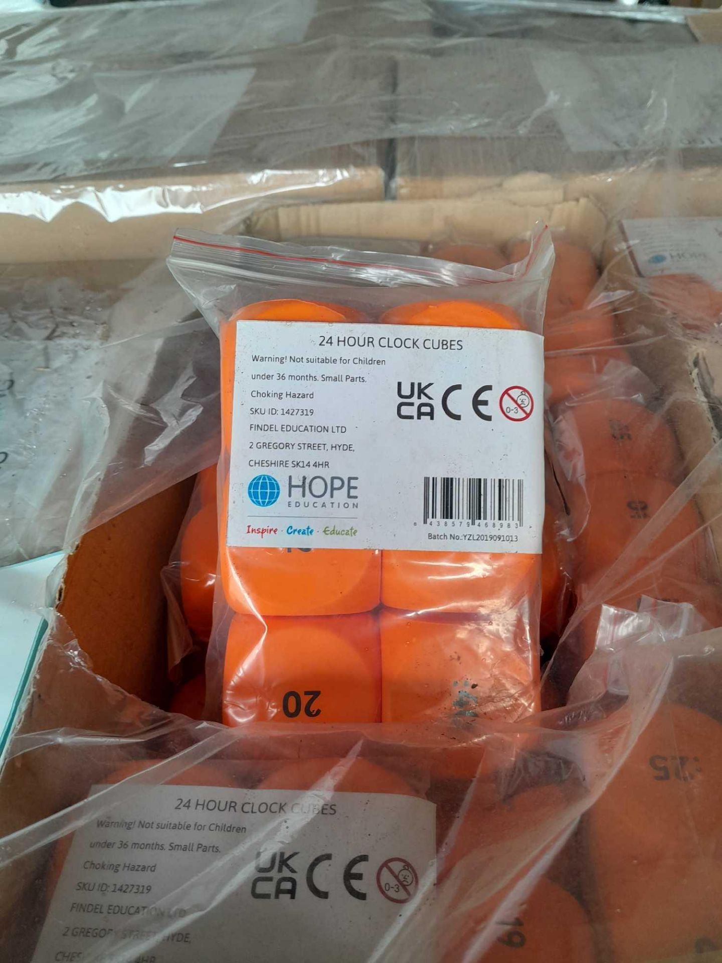 RRP £1820 Pallet Containing Approx. 364 X Brand New Clock Cubes (Education Resource) - Image 3 of 3