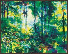 RRP £100 Brand New Tropical Forest Artwork