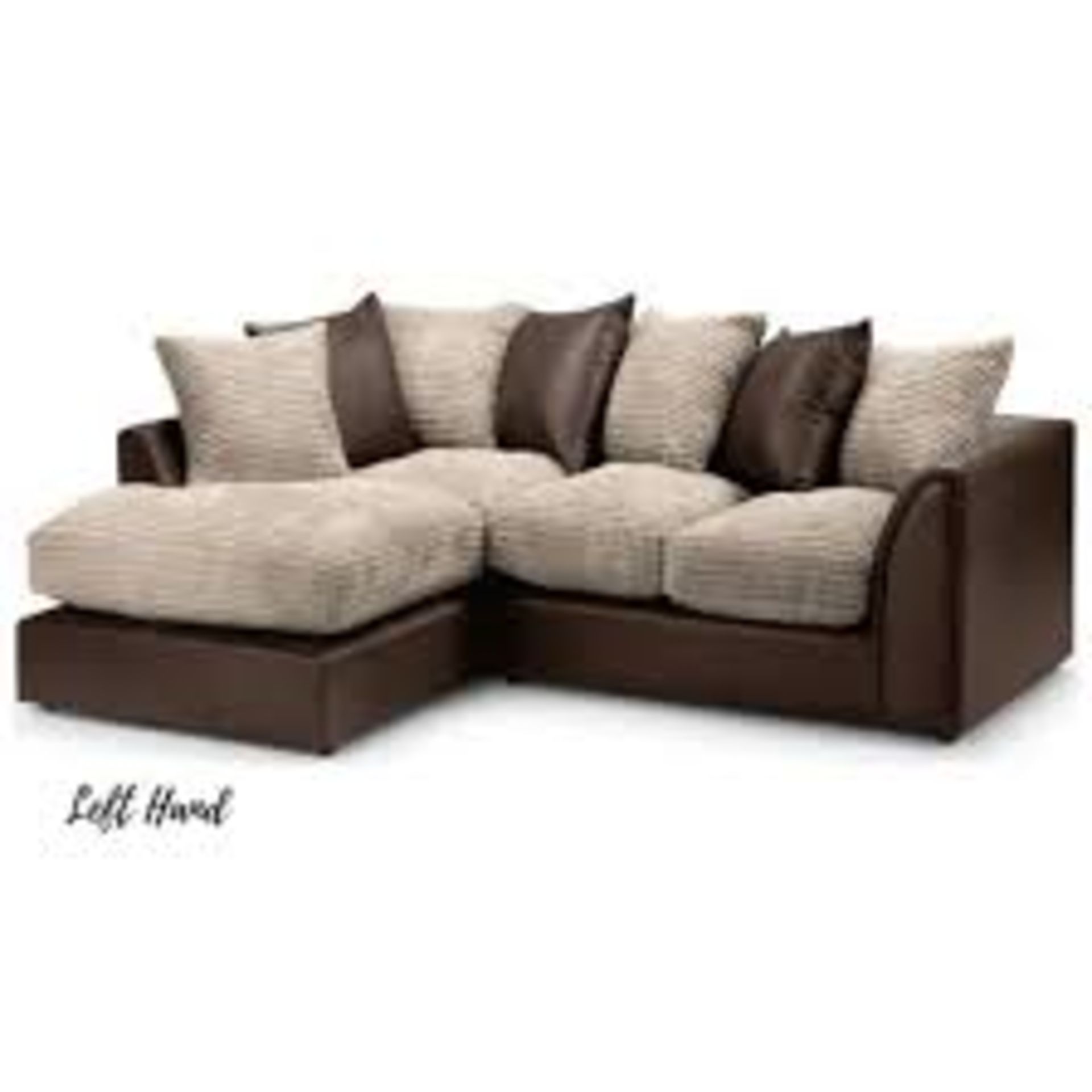 RRP £800 Ex Display 4 Seater Corner Sofa