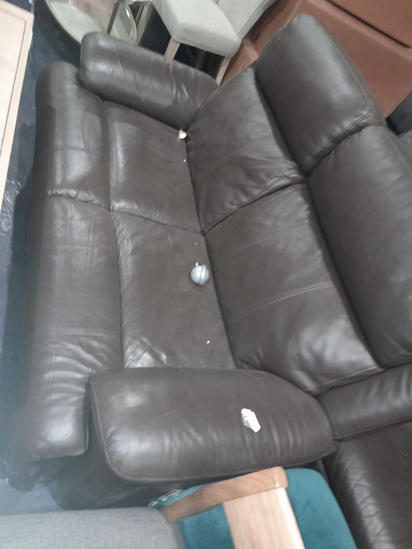 RRP £500 Ex Display 2 Seater Recliner Sofa - Image 2 of 2