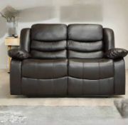 RRP £500 Ex Display 2 Seater Recliner Sofa