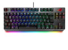 RRP £200 Boxed X2 Asus Gaming Keyboard(Cr1)
