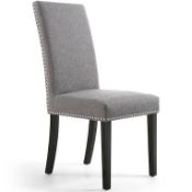 RRP £280 Cardea Dining Chair Set Of 2(Cr1)