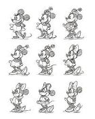RRP £180 Brand New X6 Mini Mouse Sketched Canvas