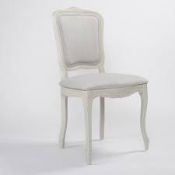 RRP £270 Whittier Upholstered Dining Chair(Cr1)