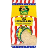 RRP £160 X8 Bags Of Tropical Sun USA Easy Cook Rice BBE -Oct 23