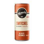 RRP £200 X6 Packs Of 12 Switchel Blood Orange Drinks BBE-7.23