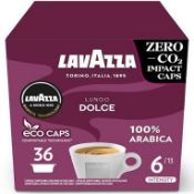 RRP £185 Assorted Lot To Contain Assorted Coffee Capsules & Lavazza Dolce BBE-30.4.24