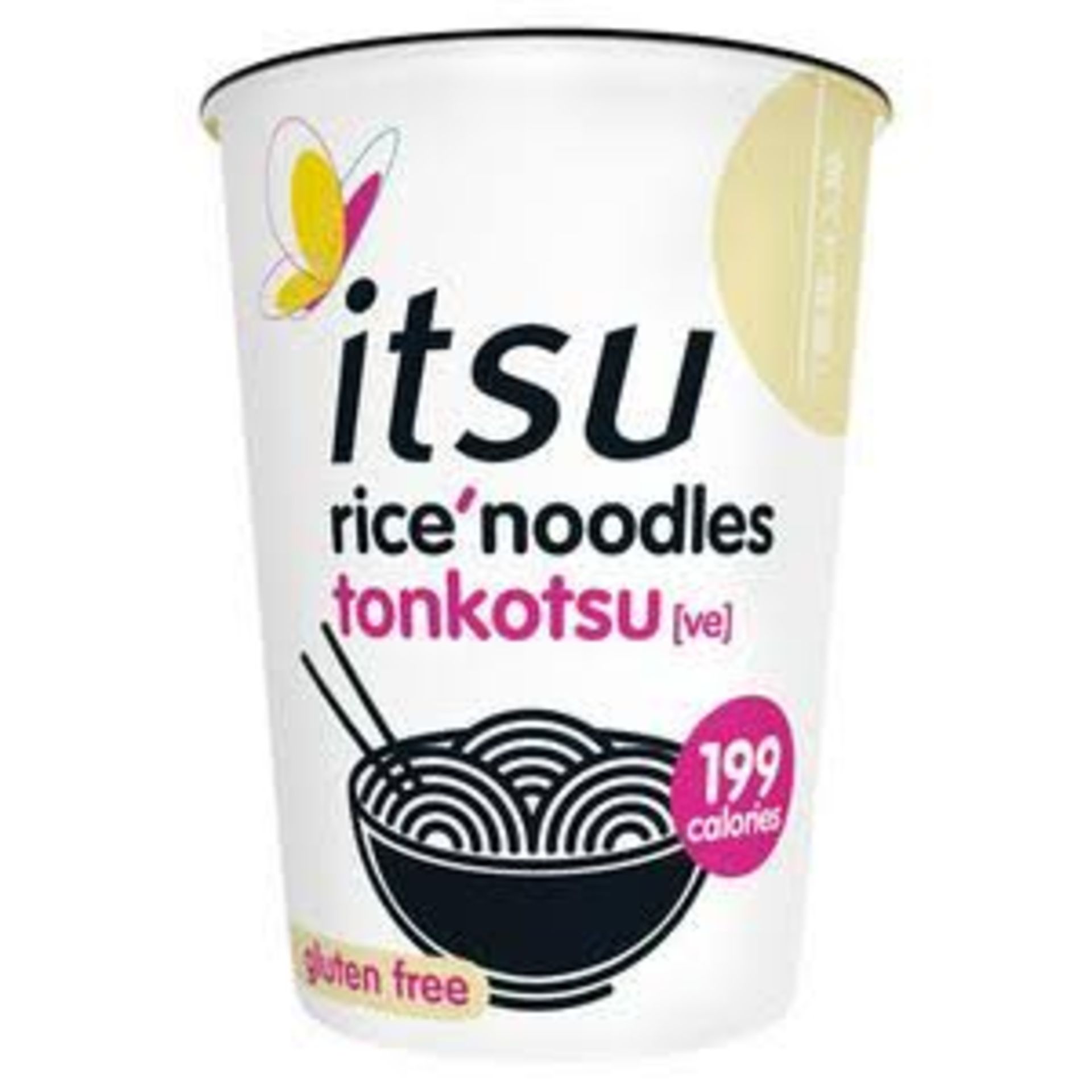 RRP £200 X18 Packs Itsu Rice Noodles Tonkotsu BBE- 10.10.23