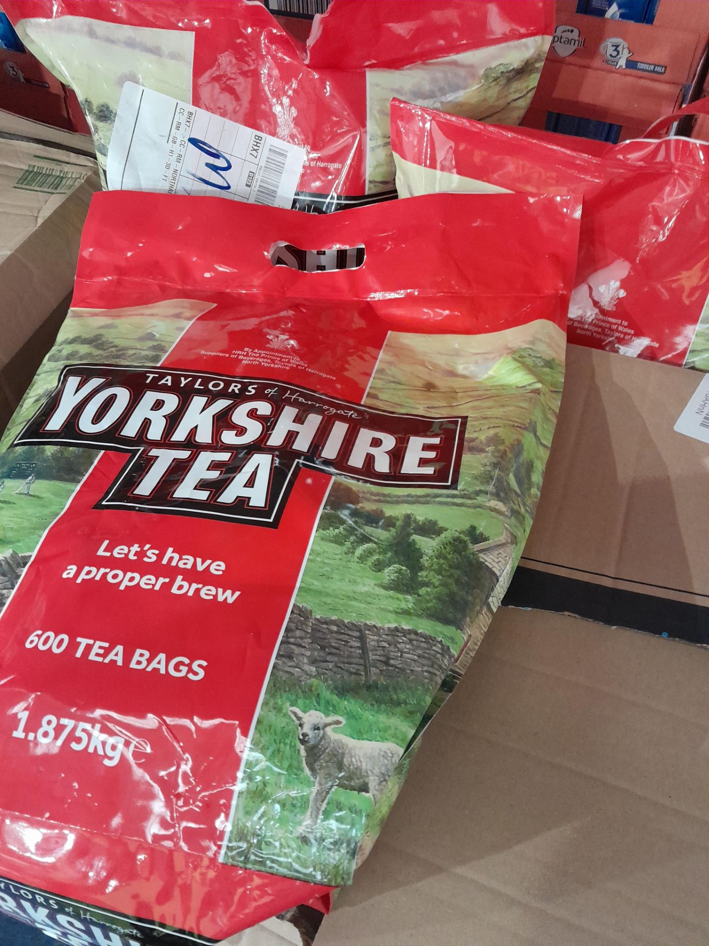 RRP £235 Assorted Lot To Contain- Yorkshire Tea Bags 1.875Kg BBE-12.24 - Image 2 of 2