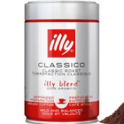 RRP £155 Assorted Lot To Contain- Illy Classic Roast Blend BBE-3.25