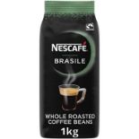 RRP £255 X18 Bags Of Nescafe Brasile Single Origin Beans BBE-5.11.23