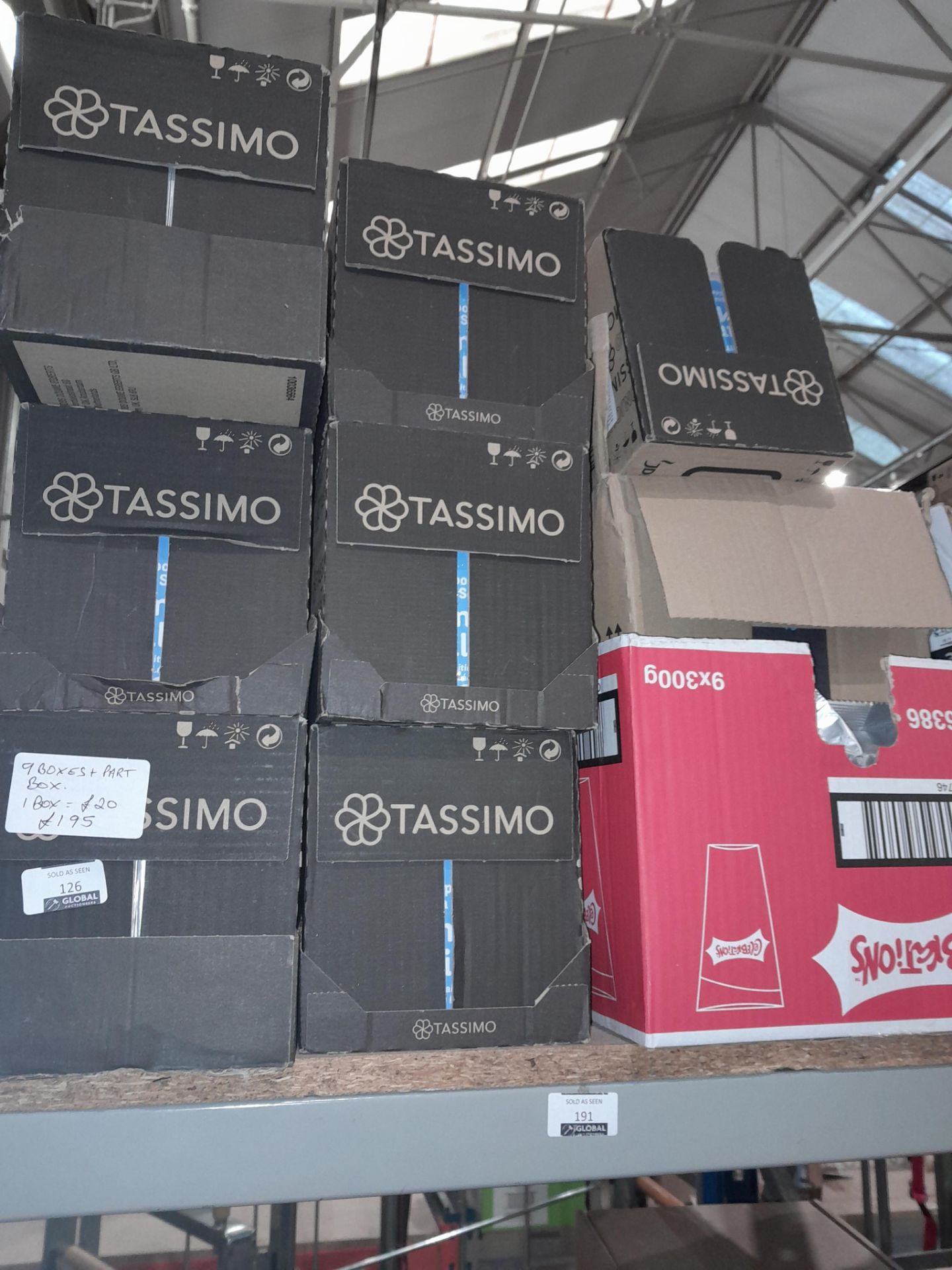 RRP £230 X9 Boxes Plus One Part Box Tassimo Variety Packs 5X344G Bbe-19/04/23