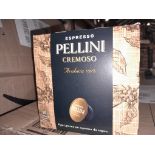 RRP £320 X12 Boxes Espresso Pellini Cremoso 10 Capsules 25Ml,Ed 14/10/22