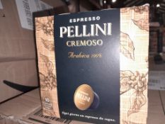 RRP £320 X12 Boxes Espresso Pellini Cremoso 10 Capsules 25Ml,Ed 14/10/22