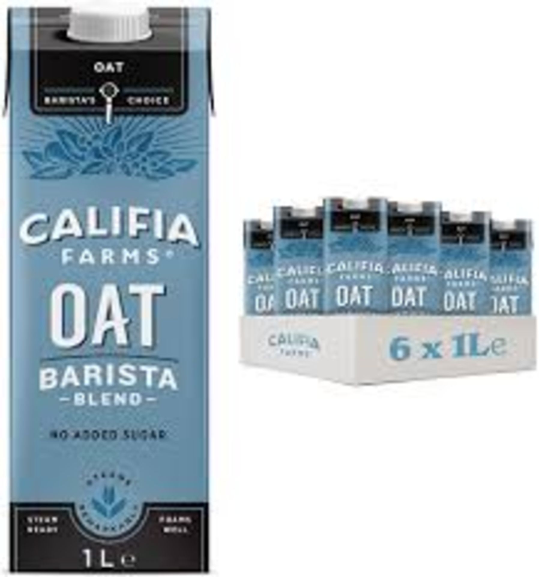 RRP £160 Mixed Oat Califia Farms Drinks Including Oat Barista 6X1L Ed 11/06/24 - Image 2 of 2