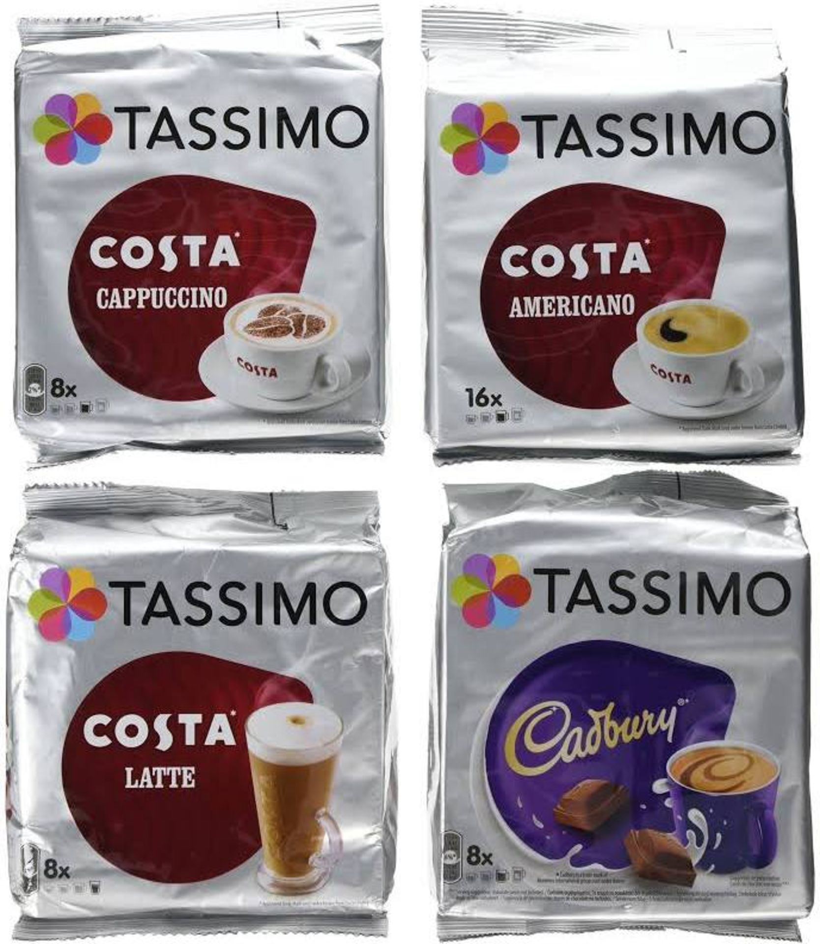 RRP £270 Lot To Contain Assorted Tassimo Pods Bbe-22.7.24 - Image 2 of 2