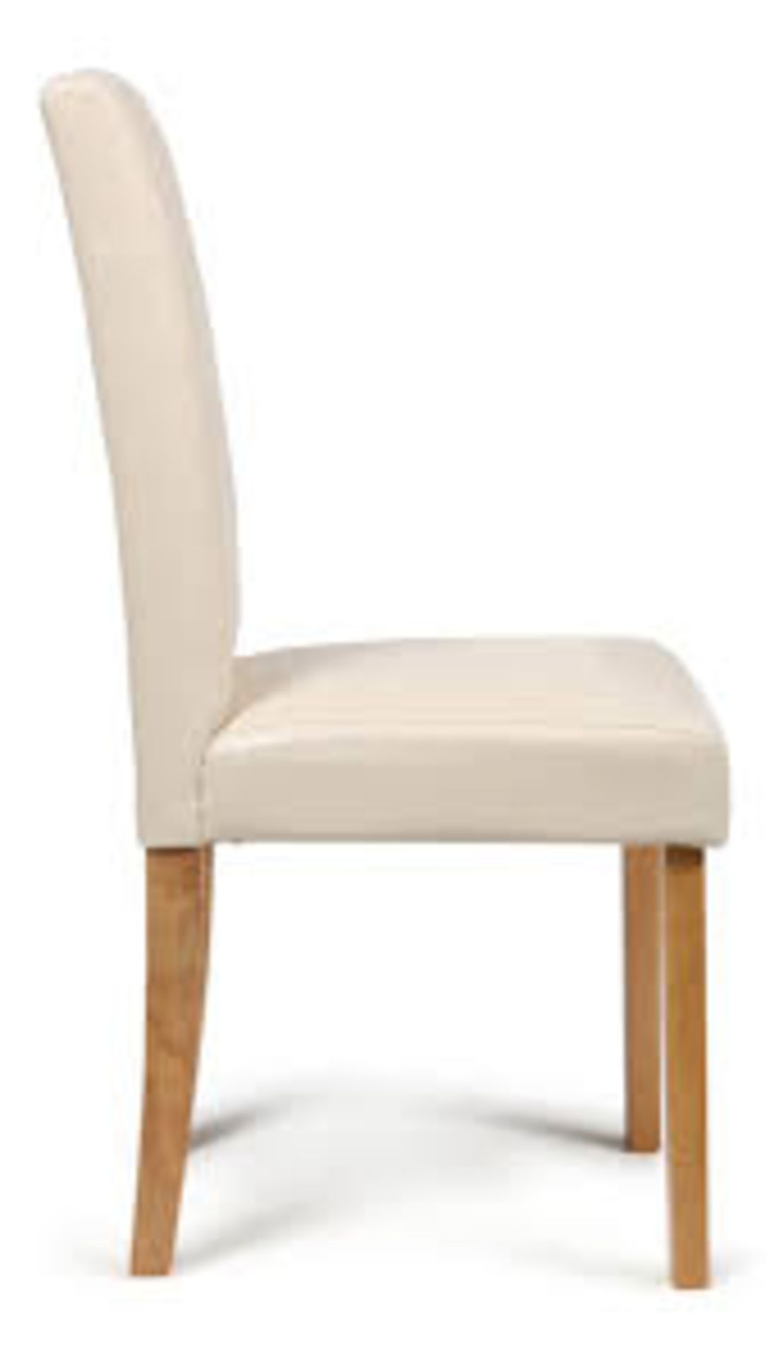 RRP £120 Unboxed Wooden Upholstered Barstool In Cream(Cr1)