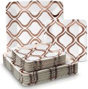 RRP £200 Brand New Moroccon Collection Paper Plates
