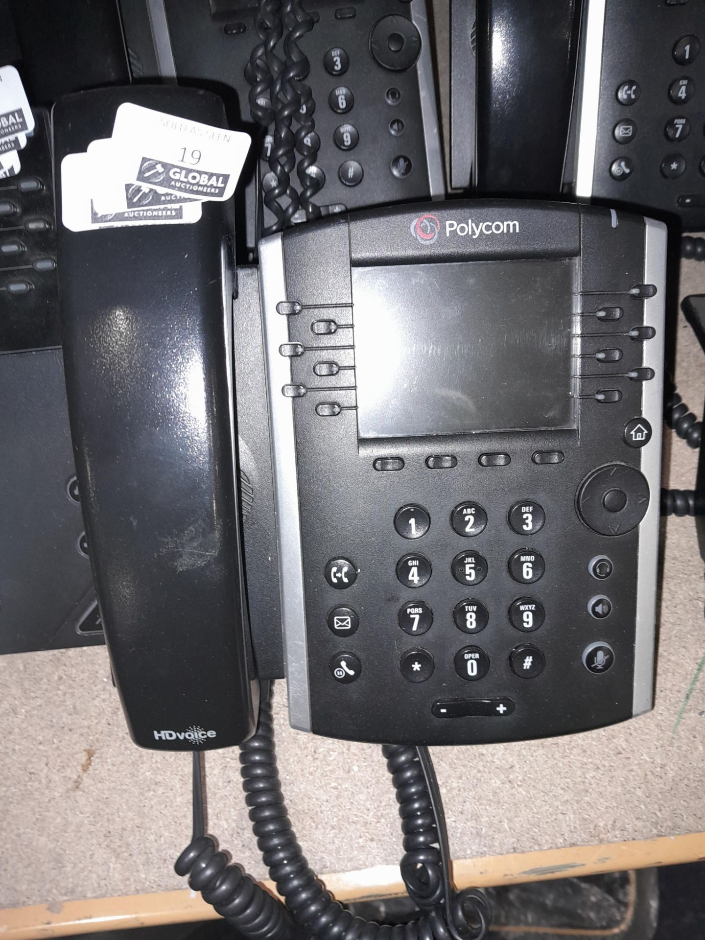 RRP £170 Polycom Ip Desk Phone, Vvx 411(Cr1) - Image 2 of 2