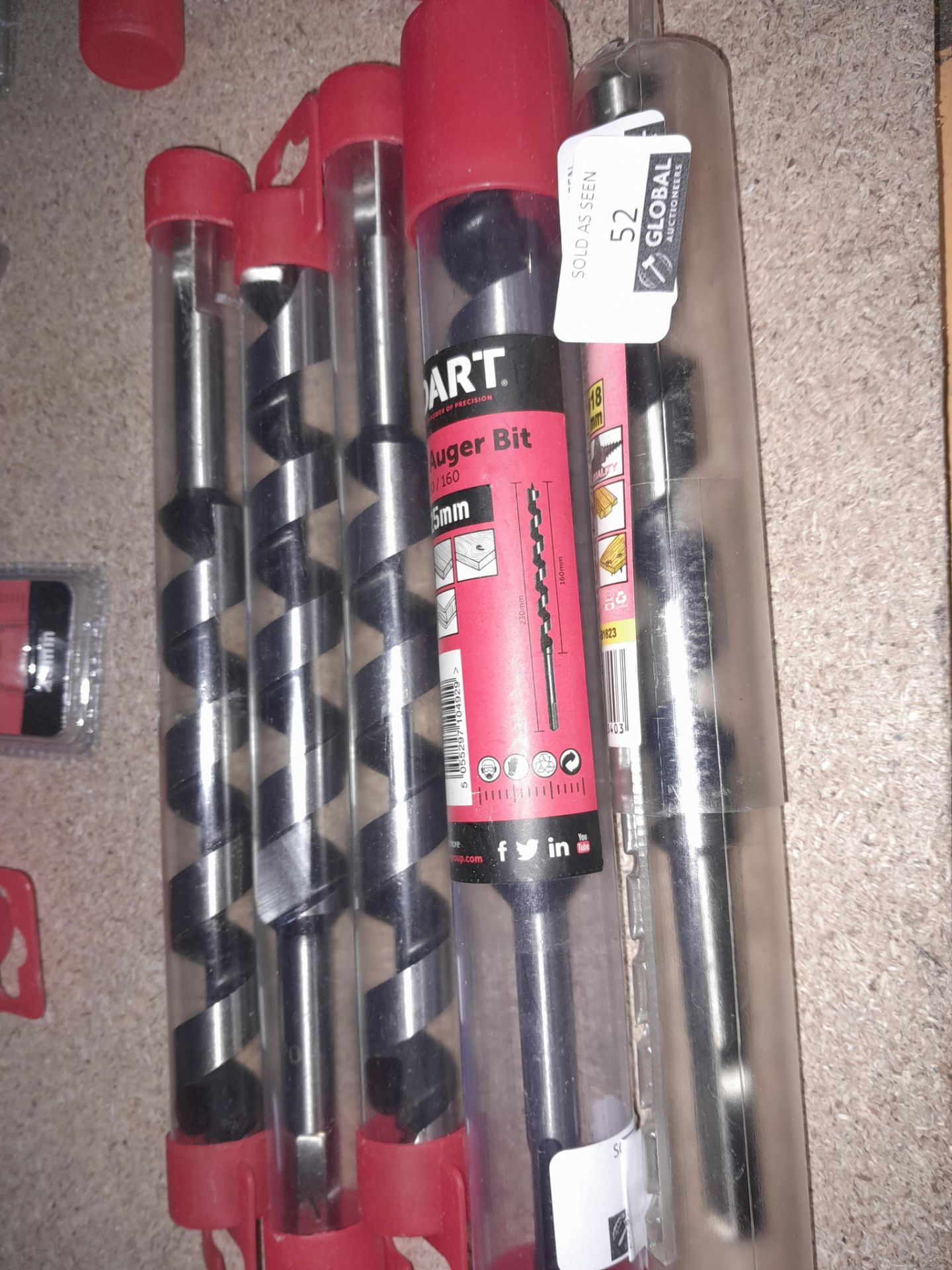 RRP £200 Brand New X5 Dart Auger Bits Including 25Mm - Image 2 of 2