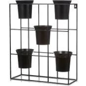 RRP £120 Brand New Myhomestories 5 Pot Wall Planter