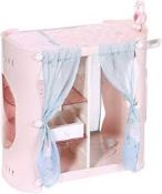 RRP £170 Brand New X2 Baby Anabell 2 In 1 Baby Unit Wardrobe