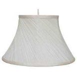 RRP £150 Boxed X3 Items Including Pleated Mushroom Swirl Empire Lampshade