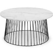 RRP £185 Brand New Boxed Broadway Round Coffee Table