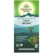 RRP £305 Organic India Tulsi Brahmi 1.74G Bbd 09/24/2023