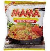 RRP £180 Mixed Food Items Including Mama Chicken Instant Noodles 90Gx10 Packs Bb 04/24