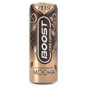 RRP £100 Mixed Drinks Items Including Boost Ice Coffee Mocha 250Ml Bb 11/23