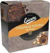 RRP £230 Amaretto Christmas Pudding 12X400G Bbd August 2023