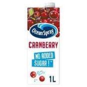 RRP £180 Mixed Rinks Items Including Ocean Spray Cranberry Light 12X1X1L Bb 07/24