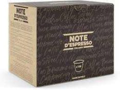 RRP £150 Mixed Note D'Espresso Coffee Capsules Bbe-03/11/23