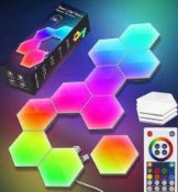 RRP £200 Ex Display Assorted Items Including Hexagonal Led Light
