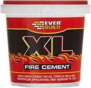 RRP £120 Brand New X6 Everbuild Xl Fire Cement