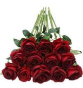 RRP £180 Like New Assorted Items Including Real Roses That Last Faux Roses
