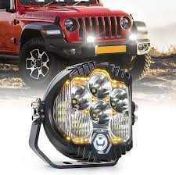 RRP £200 Box Of Assorted Items Including Off Road Driving Light