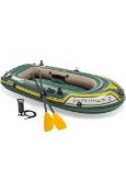 RRP £150 Brand New Boxed Intex Seahawk 2 Sport Set Raft