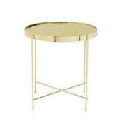 RRP £220 Like New Unboxed Small Circle Side Table