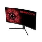 RRP £400 Brand New Hannspree Gaming Curved 34" Gaming Monitor