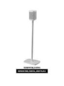RRP £200 Boxed Like New Sonos Nova Floor stand Pair In White