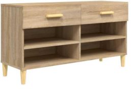 RRP £500 Like New Unboxed 2 Drawer Sideboard